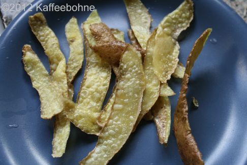 frittierte Kartoffelscheiben